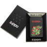 Zippo 218 Russian Khokhloma — зажигалка с хохломской росписью