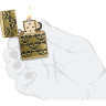 Зажигалка ZIPPO ARMOR® CACKLING CRANIUM 46302