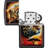Зажигалка Zippo Mazzi 49068, Black Matte